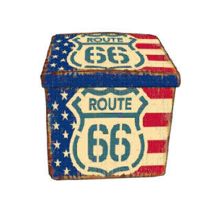 Pouf Route 66